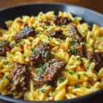 Beef and Garlic Butter Pasta
