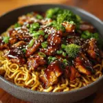 Chicken Teriyaki Noodles