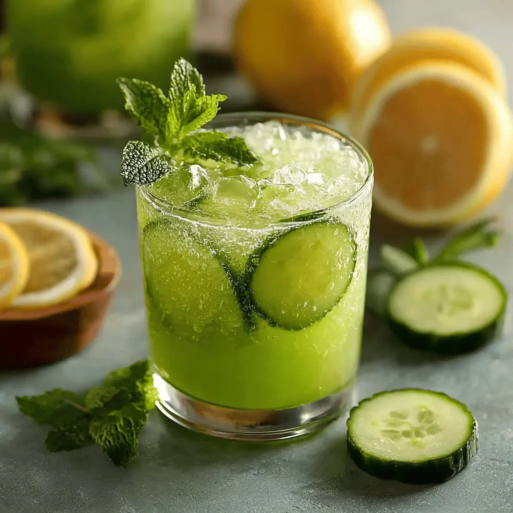 Cucumber Mint Lemonade: The Best Refreshing Summer Sip