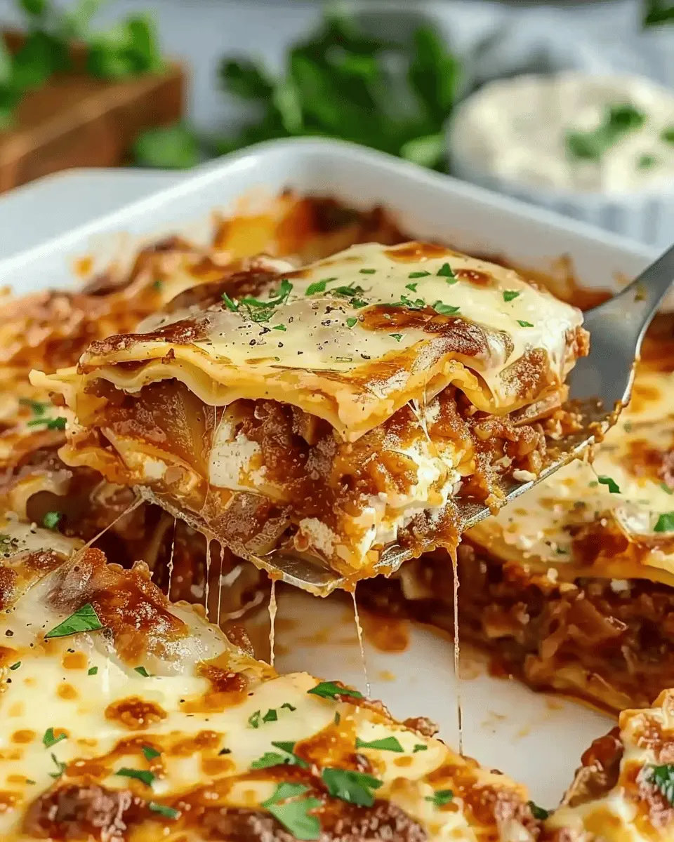 Family 5-Ingredient Lasagna: Easy Comfort Food with Turkey Bacon