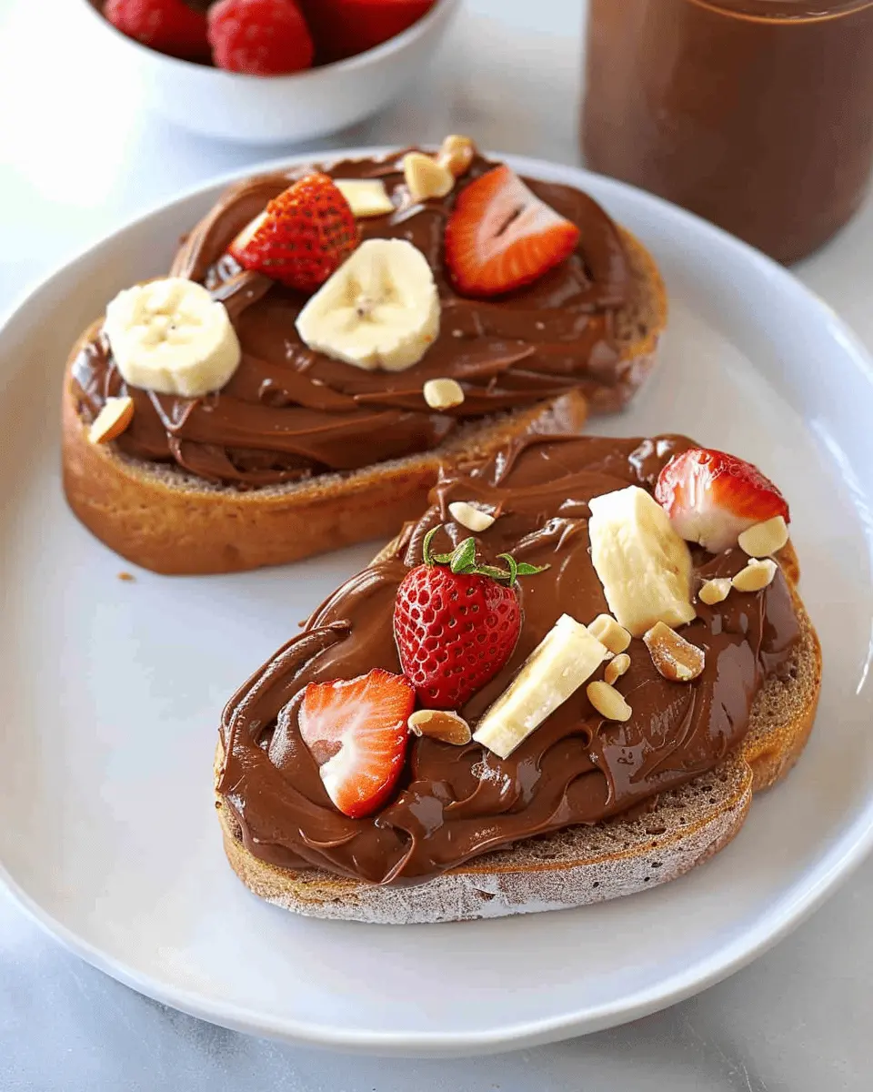 Healthy Vegan Nutella: The Best Guilt-Free Indulgence