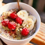 Home » Recipes » Protein Powder Quick High Protein Vegan Oatmeal