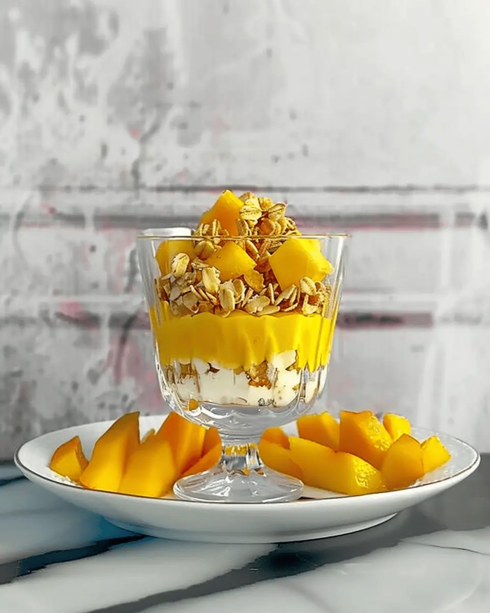 Mango Shrikhand Granola Parfait: The Best Indulgent Breakfast Delight