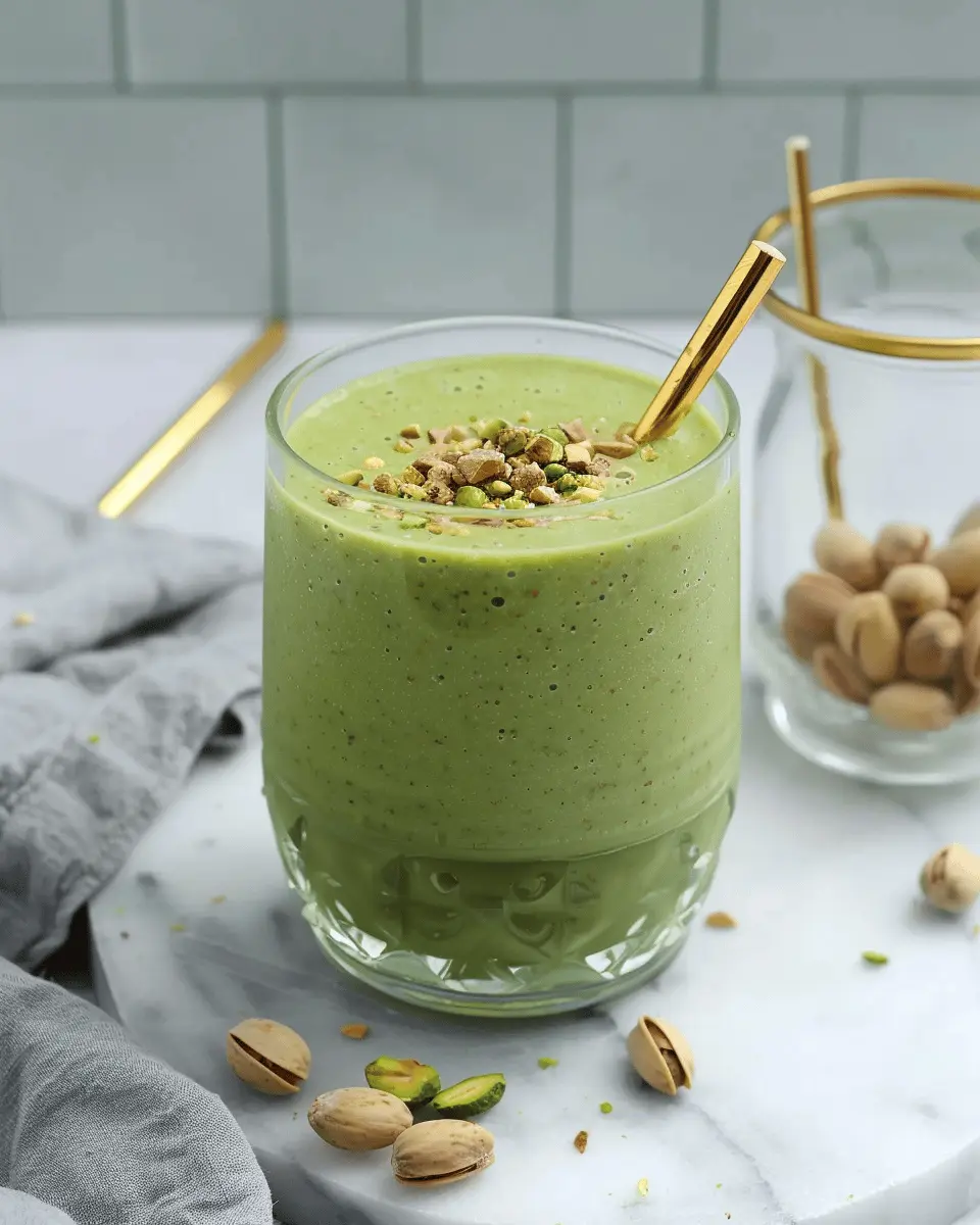 Pistachio Smoothie: A Creamy & Nutritious Delight at Home