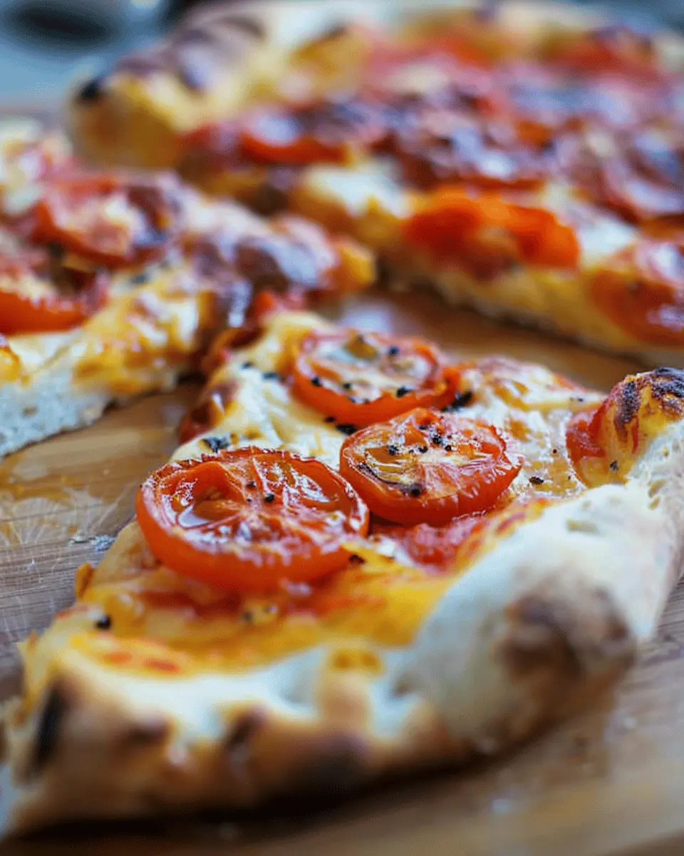 Roasted Grape Tomato Deep Dish Pizza: The Best Comfort Food Delight