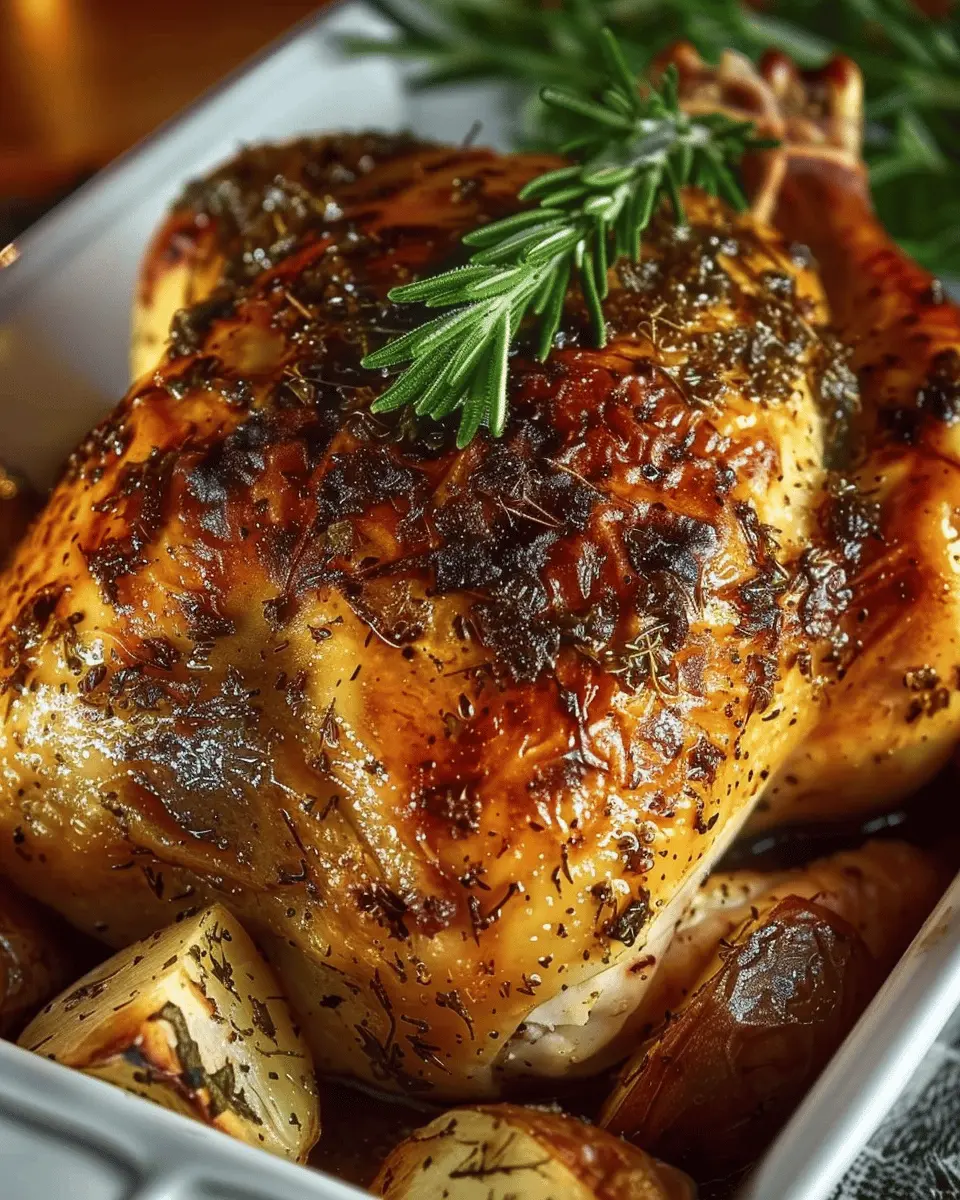 Roasted Whole Chicken: The Juiciest Recipe for Family Dinners
