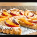Rustic Peach Tart