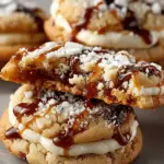 Salted Caramel Cheesecake Cookies
