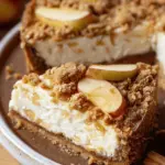 Apple Crumble Cheesecake