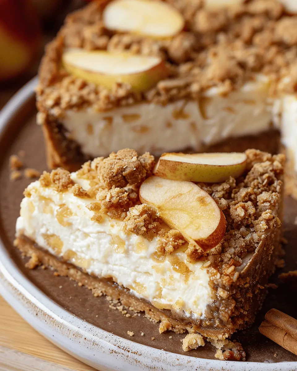 Apple Crumble Cheesecake: The Best Indulgent Dessert Recipe