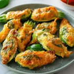 Authentic Italian Stuffed Zucchini Flowers Recipe