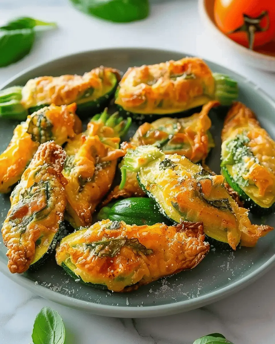 Authentic Italian Stuffed Zucchini Flowers: Easy & Delicious Recipe