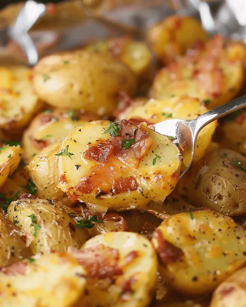 Campfire Potatoes: Easy and Delicious Turkey Bacon Delight