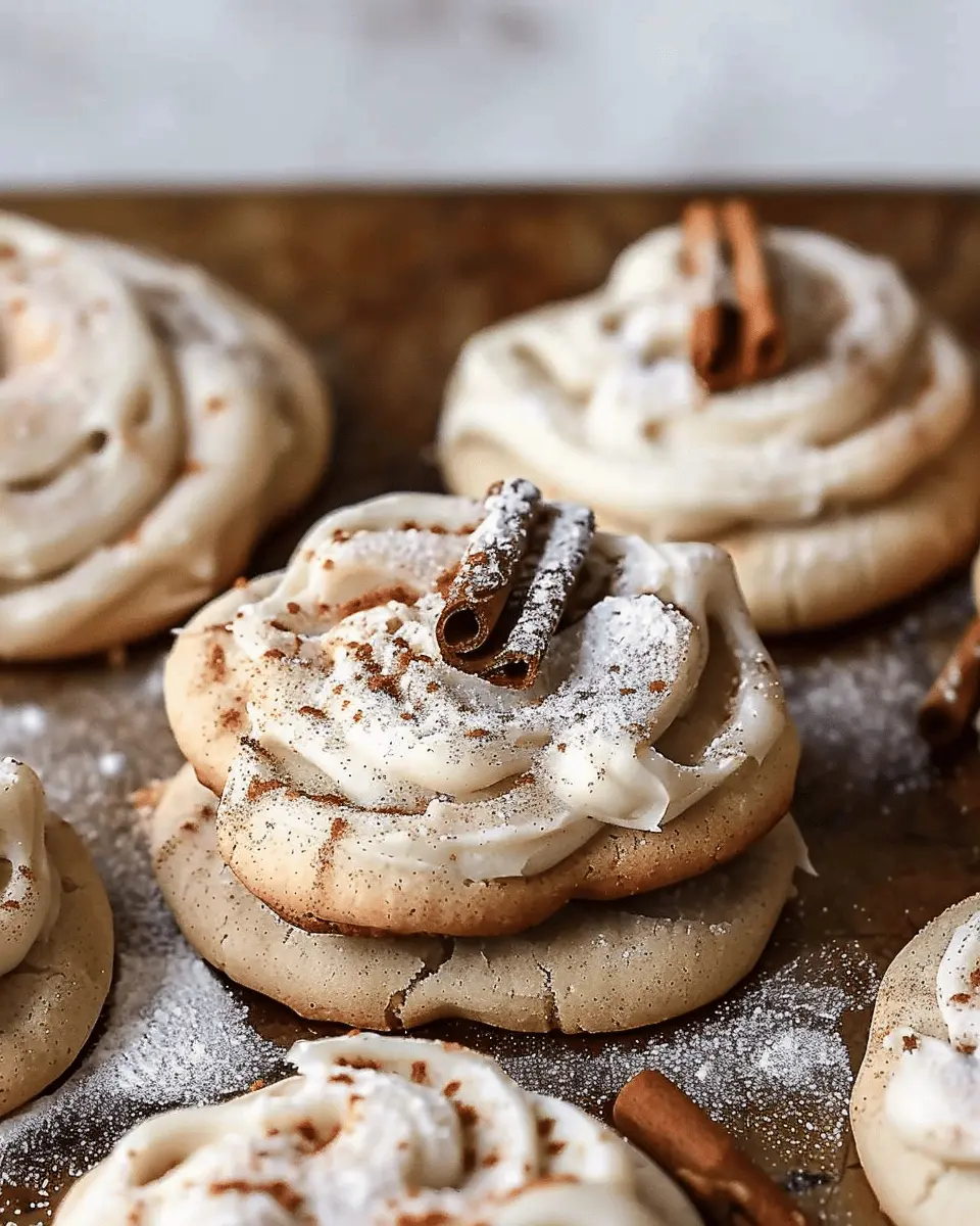 Cinnamon Spiced Sugar Cookies with Browned Butter Frosting Bliss