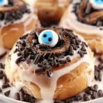 Cookie Monster Cinnamon Rolls