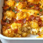 Cracked Out Tater Tot Breakfast Casserole