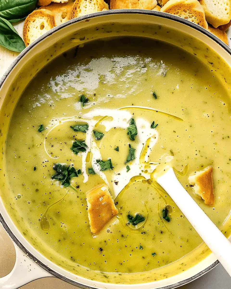 Cream of Zucchini Soup: Easy and Delicious Comfort Food Recipe