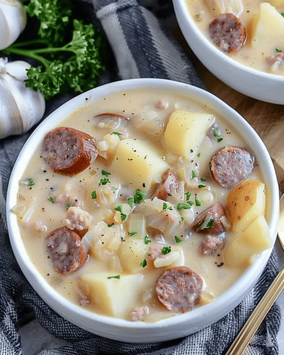 Creamy Sausage Potato Soup: A Cozy, Comforting Delight