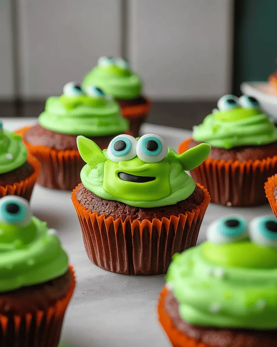 Cute Halloween Toy Story Alien Cupcakes That Delight Everyone