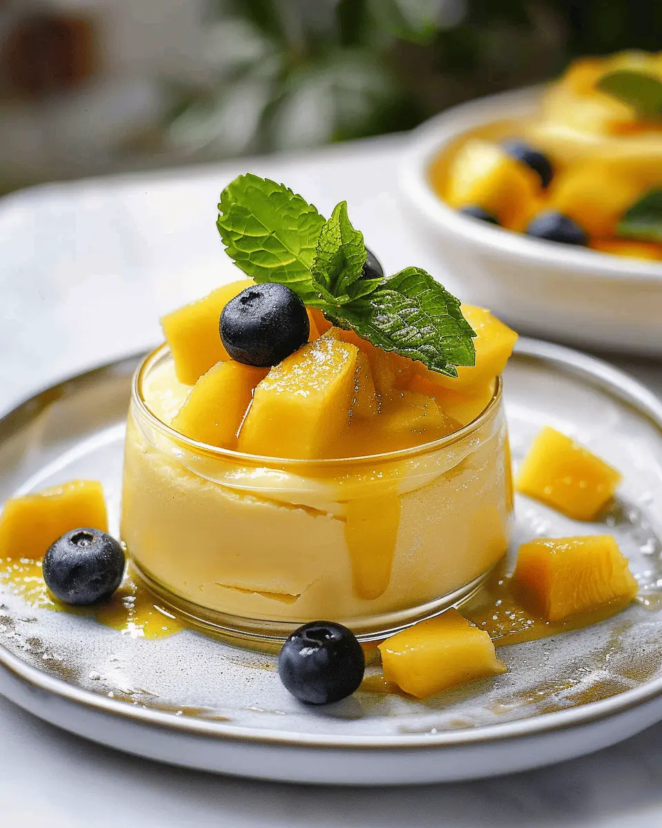 Easy Mango Mousse: A Delightfully Indulgent Dessert to Savor