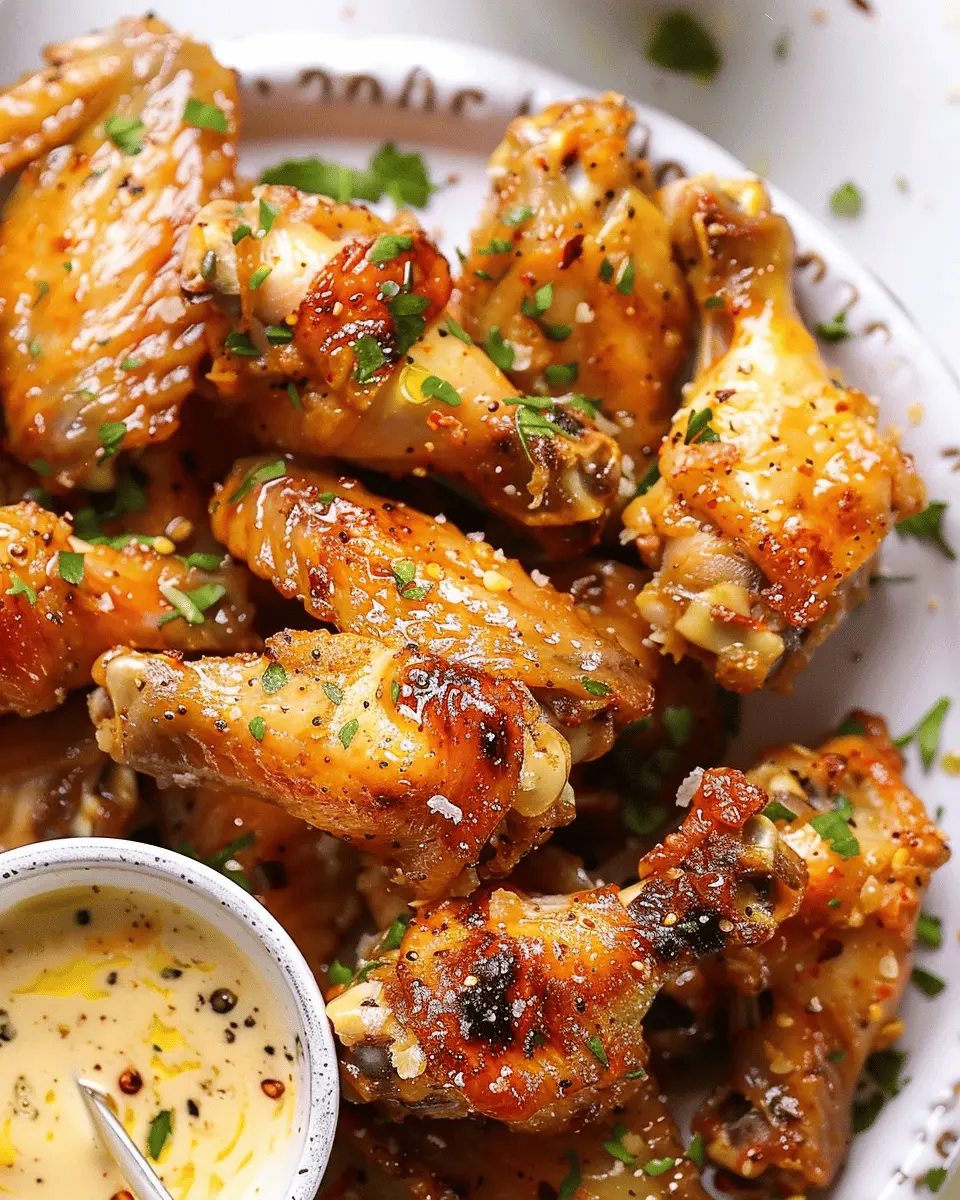 Garlic Parmesan Chicken Wings: Easy, Crispy, and Irresistible
