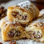 Italian Nut Roll Cookies