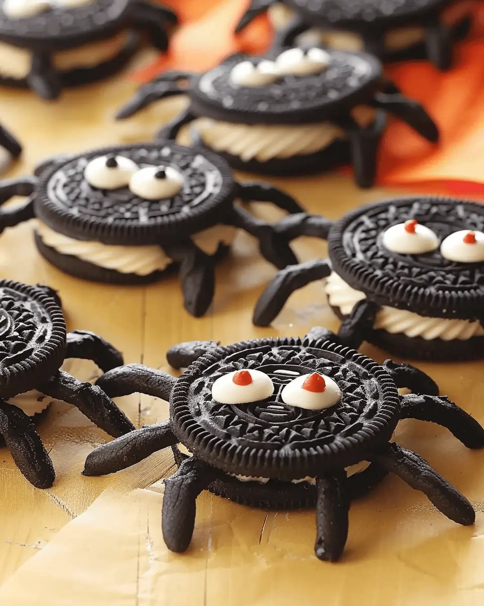 Oreo Spider Cookies: Easy Treats for Spooktacular Fun