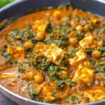 Paneer and Chickpea Curry