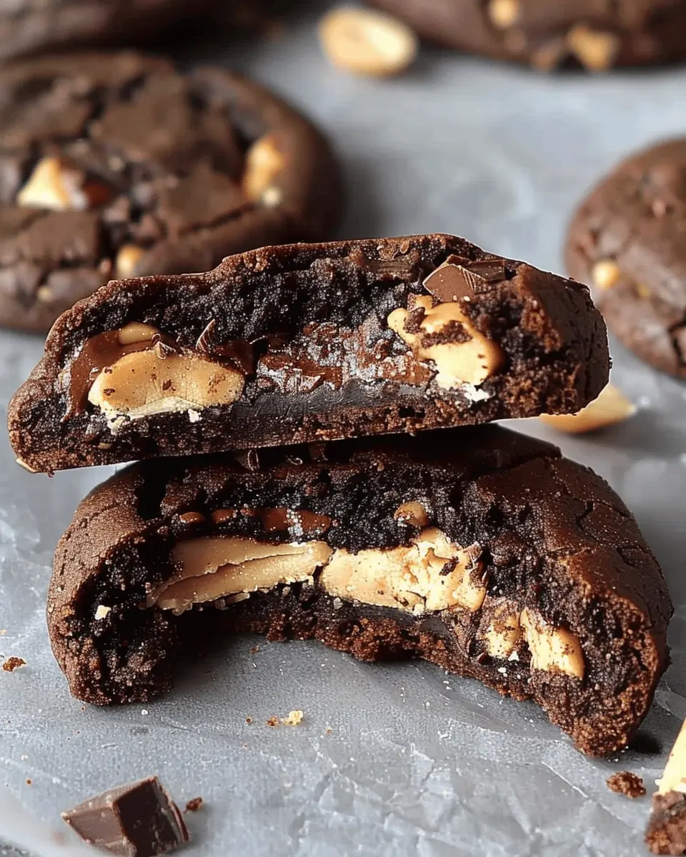 Peanut Butter Stuffed Chocolate Cookies: The Ultimate Indulgence
