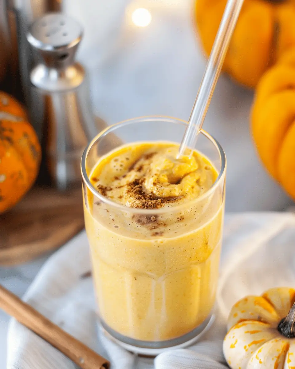 Pumpkin Smoothie: The Best Creamy Delight for Fall Lovers