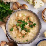 Roasted Cauliflower Soup