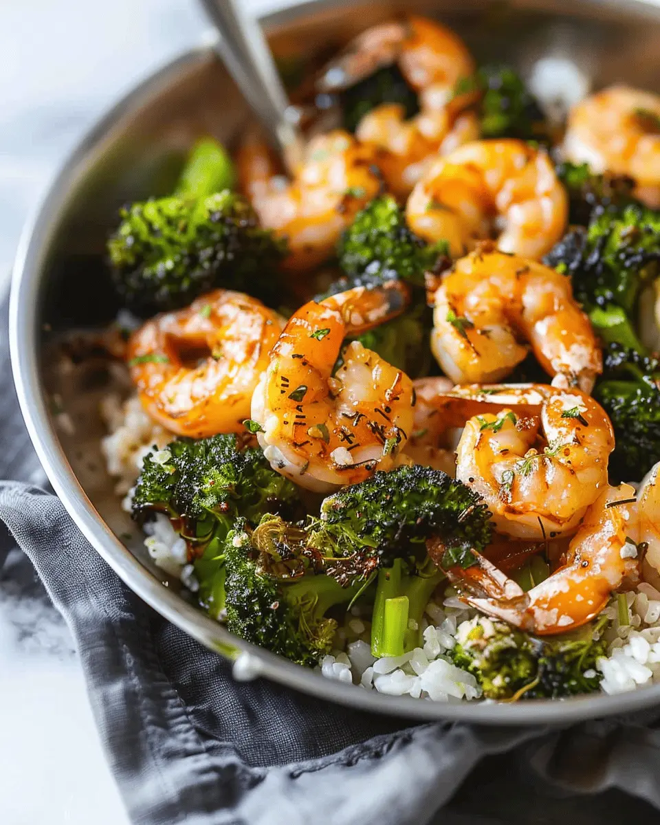 Roasted Shrimp and Broccoli: A Quick and Healthy Delight