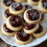 Shortbread Thumbprint Cookies: Score Big with Chocolate Touch