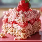 Strawberry Shortcake Rice Krispie Treats
