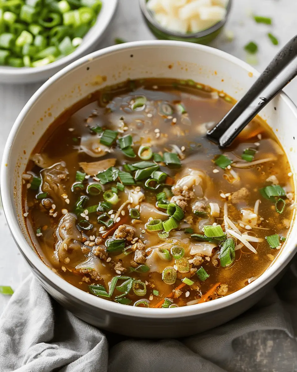 Easy Egg Roll Soup: A Healthy, Gluten-Free Delight for Dinner
