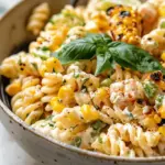Creamy Street Corn Pasta Salad