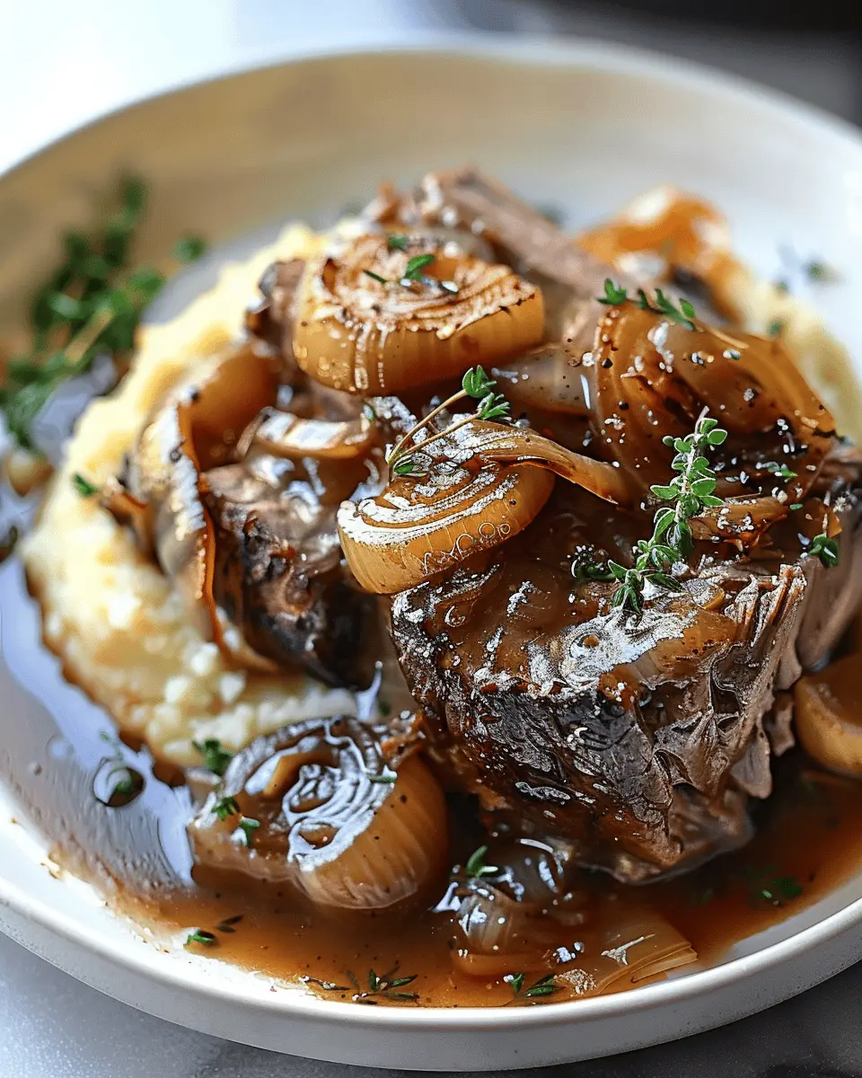 Savory French Onion Pot Roast: A Juicy Family Favorite Delight