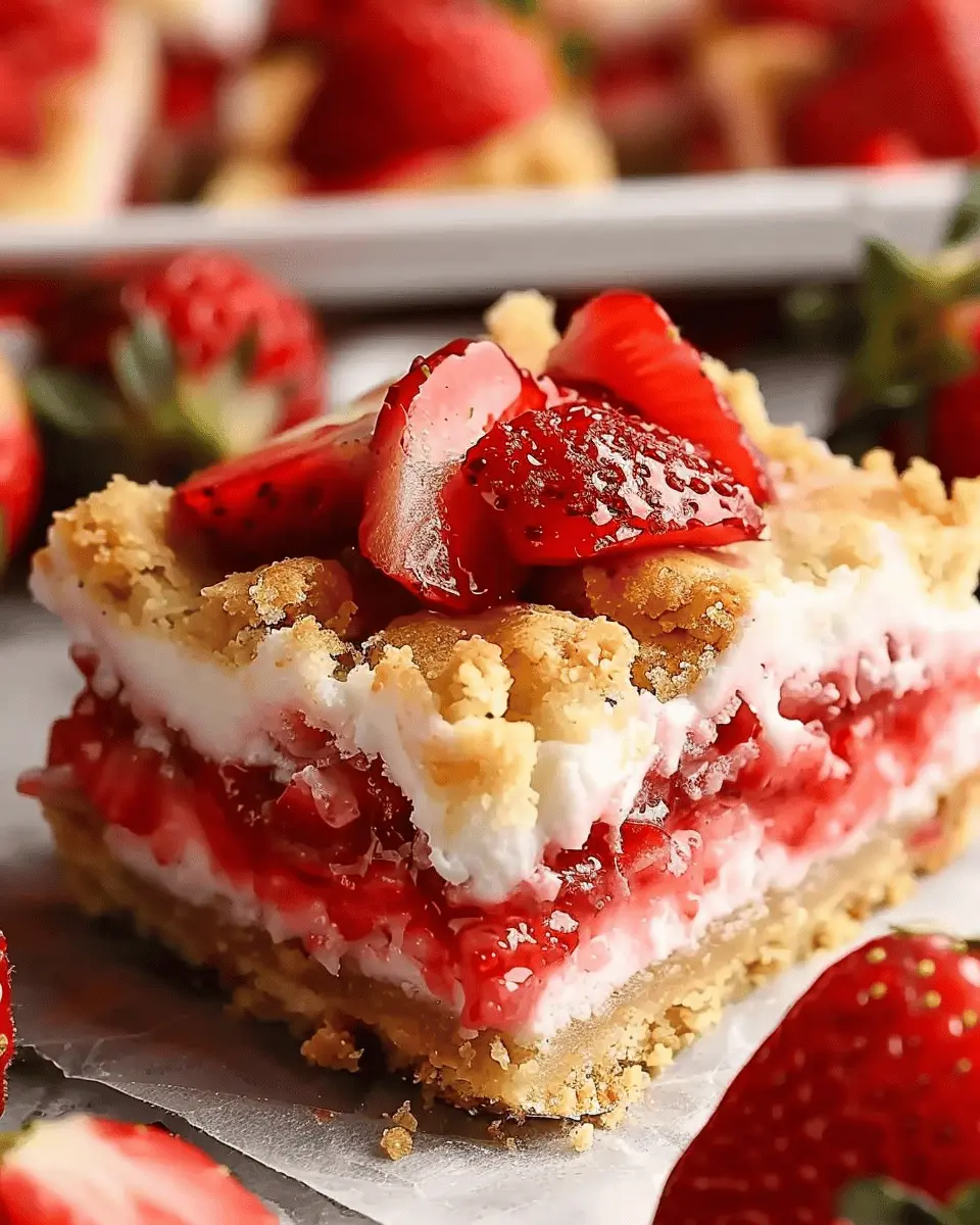 Strawberry Shortcake Bars: Easy Summer Desserts Everyone Will Love