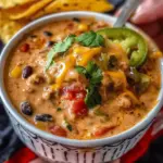 High Protein Creamy Taco Soup