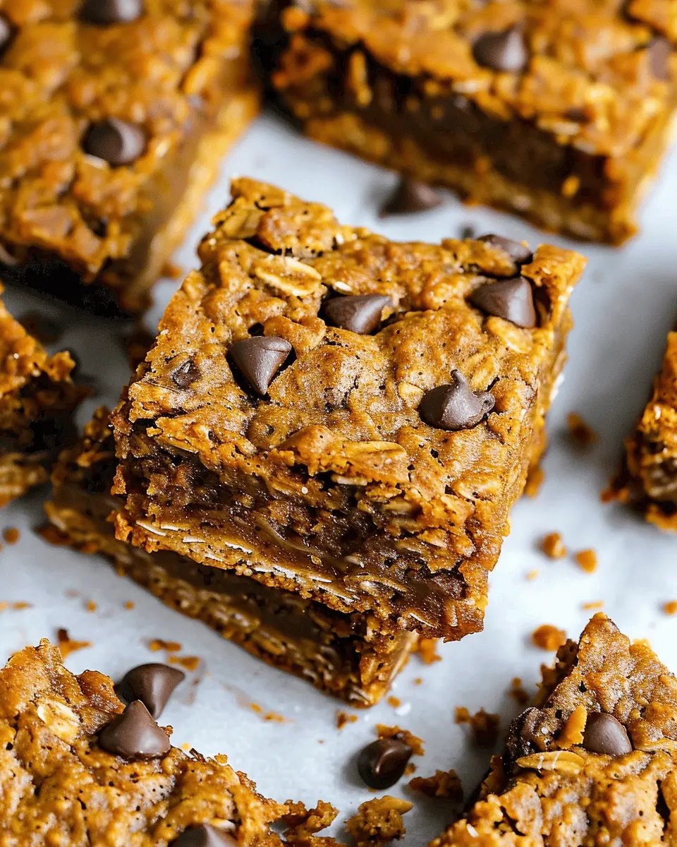 Healthy Pumpkin Oatmeal Bars: The Best Guilt-Free Snack Idea