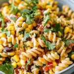 Easy Mexican Street Corn Pasta Salad