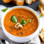 Roasted Tomato Basil Soup