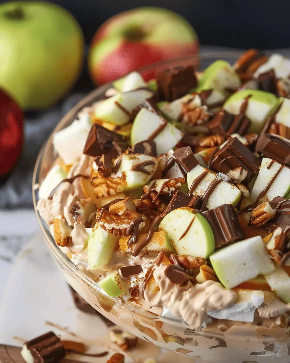 Snickers Apple Salad: Indulgent Treat for Your Sweet Tooth