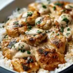 Creamy Smothered Chicken and Rice