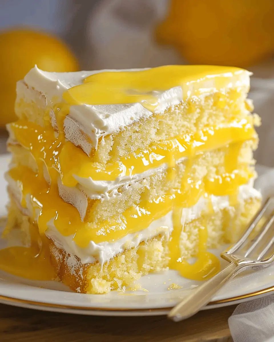 Lemon Curd Cake: The Best Homemade Delight for Any Occasion