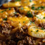 Cheesy Ground Beef and Potatoes