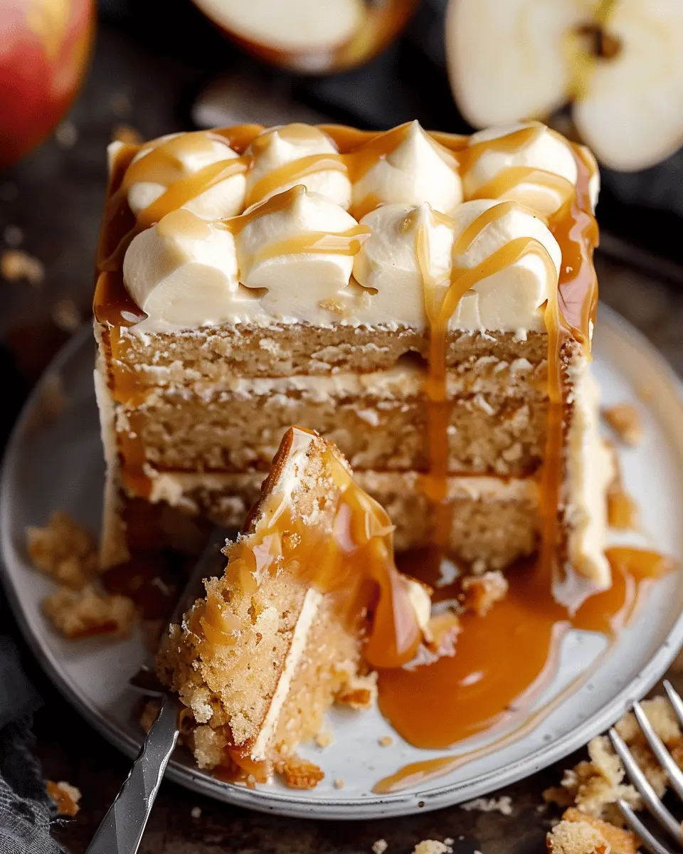 Caramel Apple Cake: Easy Indulgence for Homemade Happiness
