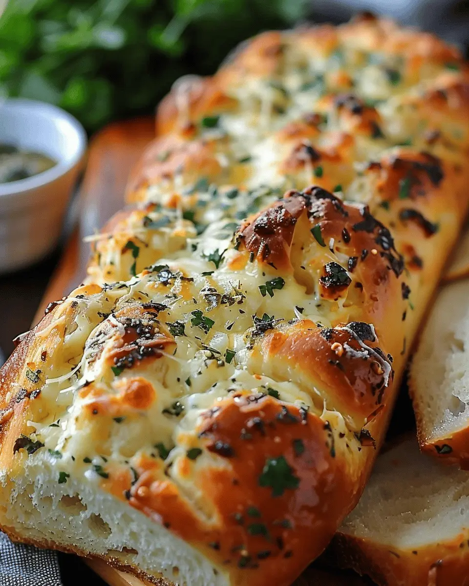 Italian Herb Cheese Bread: The Best Homemade Delight