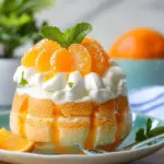 Orange Creamsicle Summer Pudding
