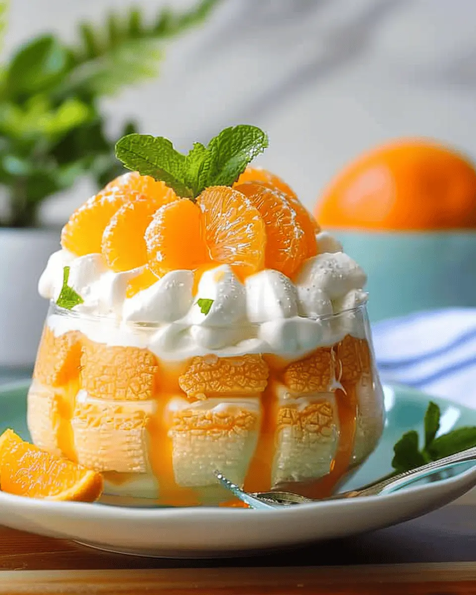Orange Creamsicle Summer Pudding: Easy, Refreshing Delight